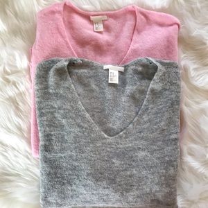 H&M Oversized V-neck Sweater Bundle
